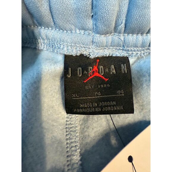 JORDAN ESSENTIALS FLEECE PANTS Blue Size XL - Picture 7 of 7